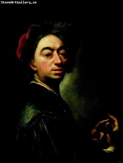Peter Johannes Brandl Self portrait